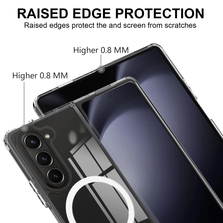 For Samsung Galaxy Z Fold6 Scratchproof PC Transparent MagSafe Phone Case - Galaxy Z Fold6 5G Cases by buy2fix | Online Shopping UK | buy2fix