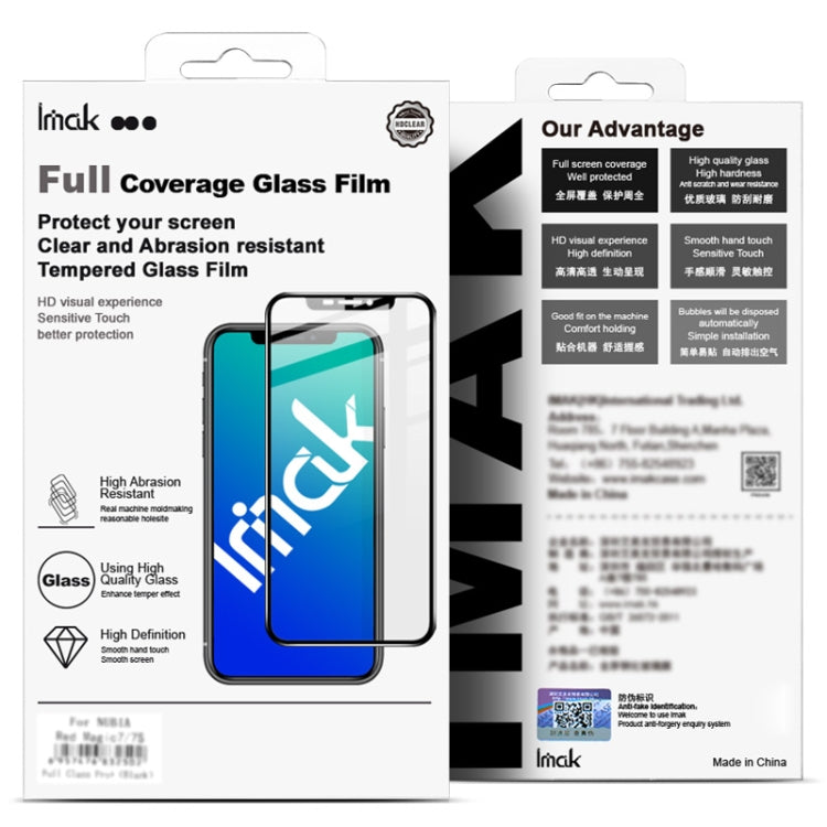 For vivo Y28 4G imak 9H Surface Hardness Full Screen Tempered Glass Film Pro+ Series - vivo Tempered Glass by imak | Online Shopping UK | buy2fix
