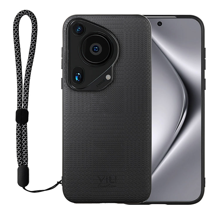 For Huawei Pura 70 Ultra ViLi TH Series Shockproof Phone Case(Black) - Huawei Cases by ViLi | Online Shopping UK | buy2fix