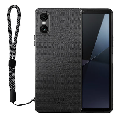 For Sony Xperia 10 VI ViLi TH Series Shockproof Phone Case(Black) - Sony Cases by ViLi | Online Shopping UK | buy2fix