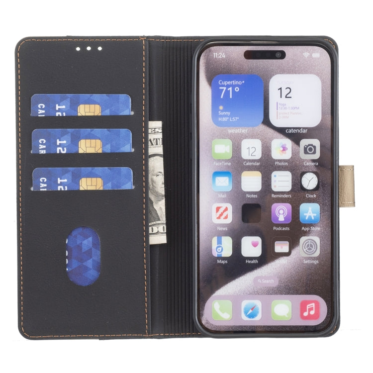 For Xiaomi Redmi K70 / K70 Pro Color Matching RFID Anti-theft Leather Phone Case(Black) - Xiaomi Cases by buy2fix | Online Shopping UK | buy2fix