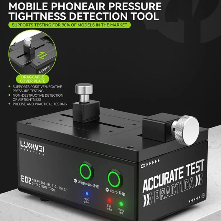 Luowei LW-E02 Phone Airtightness Electric Tester Supports Positive / Negative Pressure Test, US Plug - Test Tools by buy2fix | Online Shopping UK | buy2fix