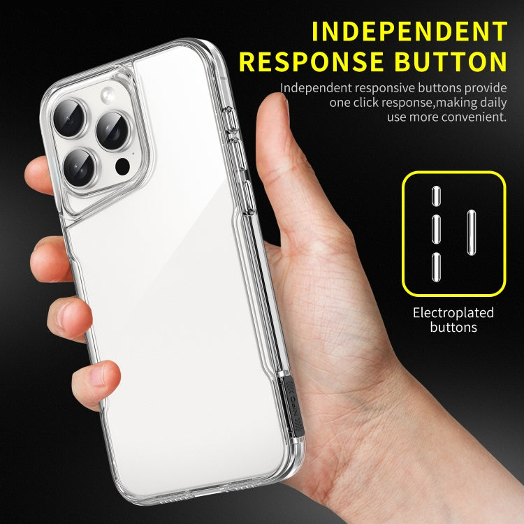 For iPhone 16 Acrylic + TPU Transparent Full Coverage Phone Case - iPhone 16 Cases by buy2fix | Online Shopping UK | buy2fix