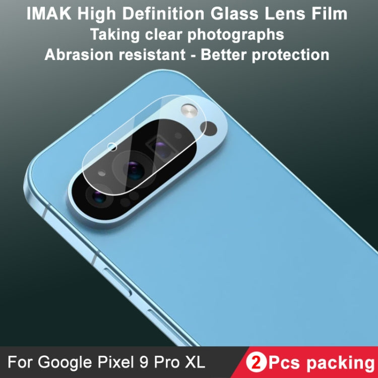 For Google Pixel 9 Pro XL 2pcs/Set imak HD Glass Lens Film, Scaled Down Version - Other by imak | Online Shopping UK | buy2fix