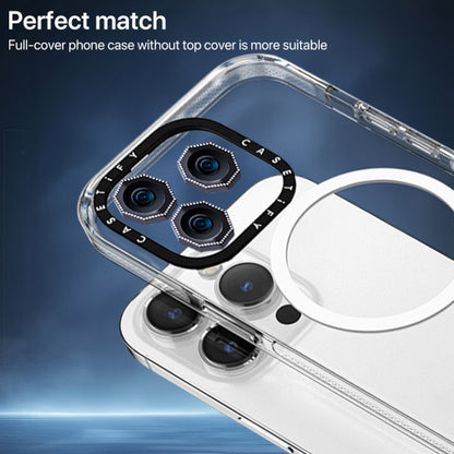 For iPhone 16 Pro / 16 Pro Max HD Lens Protective Film with Diamond(Silver) - iPhone 16 Pro Max Tempered Glass by buy2fix | Online Shopping UK | buy2fix