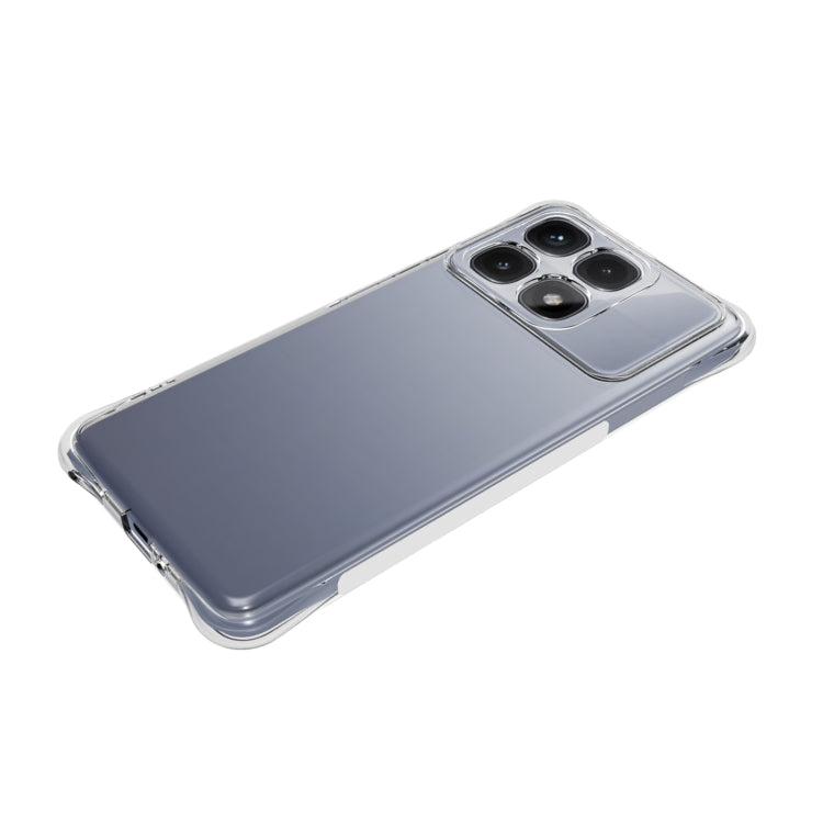 For Redmi K70 Ultra Shockproof Non-slip Thickening TPU Phone Case(Transparent) - Xiaomi Cases by buy2fix | Online Shopping UK | buy2fix