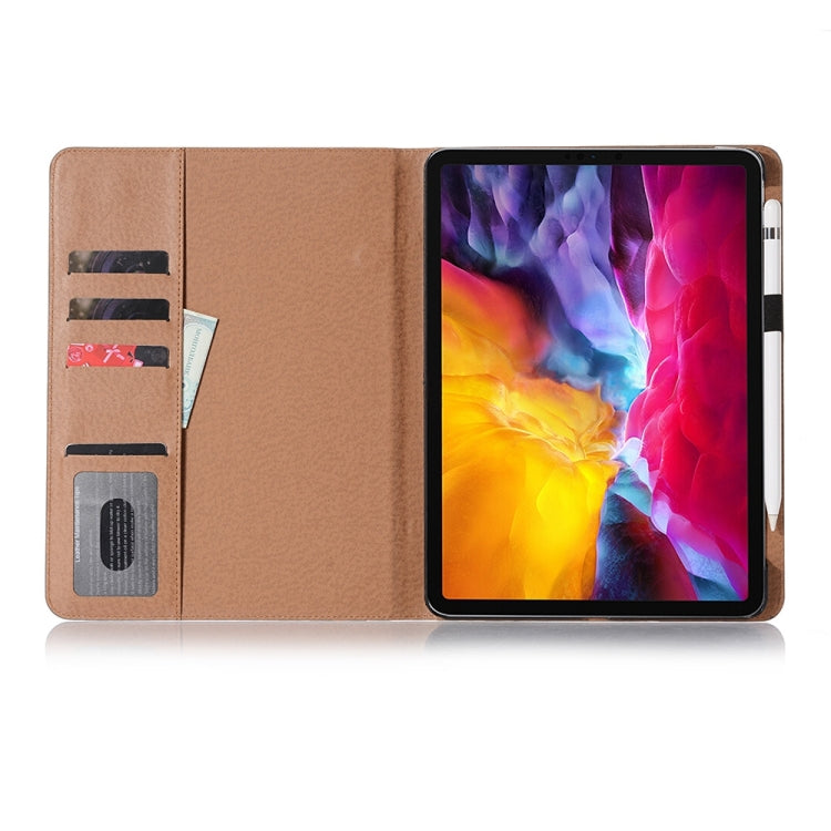 Retro Book Style Leather Tablet Case For iPad Pro 11 2024(Black) - iPad Pro 11 2024 Cases by buy2fix | Online Shopping UK | buy2fix