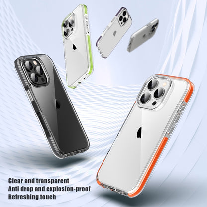 For iPhone 16 Pro TPE Airbag TPU+ PC Full Coverage Phone Case(Grey) - iPhone 16 Pro Cases by buy2fix | Online Shopping UK | buy2fix