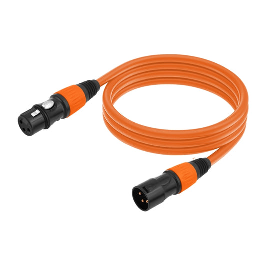 JC1015 XLR 3pin Male to Female Audio Cable, Length:10m(Orange) - Microphone Audio Cable & Connector by buy2fix | Online Shopping UK | buy2fix