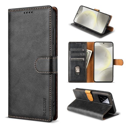 For Xiaomi 14 N.BEKUS CSJ-P1 Solid Color Leather Phone Case(Black) - 14 Cases by N.BEKUS | Online Shopping UK | buy2fix