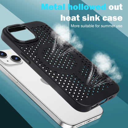 For iPhone 16 Pro Max Ice Feeling Cooling MagSafe Magnetic Phone Case(Dark Green) - iPhone 16 Pro Max Cases by buy2fix | Online Shopping UK | buy2fix