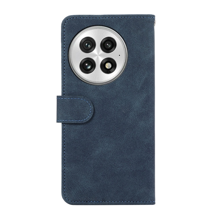 For OnePlus 13 ABEEL Color Block Magnetic RFID Leather Phone Case(Blue-Brown) - OnePlus Cases by buy2fix | Online Shopping UK | buy2fix