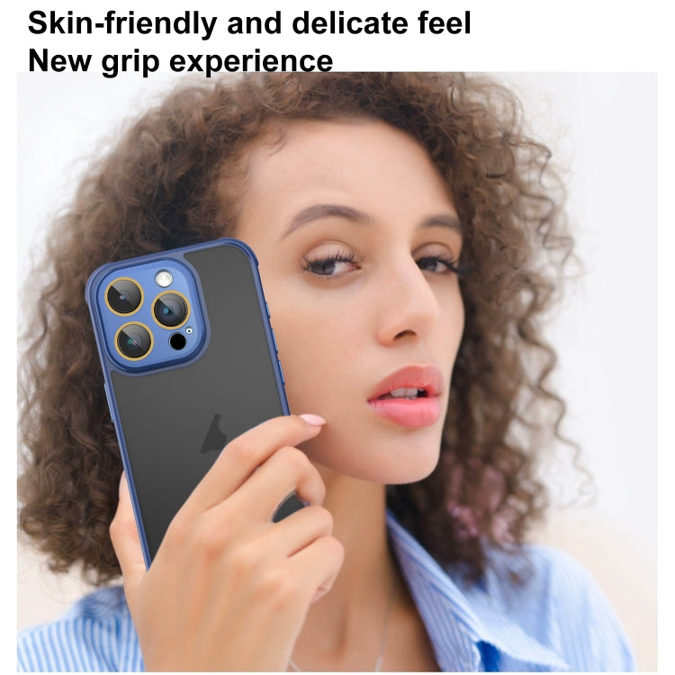 For iPhone 16 Pro Side Cooling Skin Feel Frosted Phone Case(Sky Blue) - iPhone 16 Pro Cases by buy2fix | Online Shopping UK | buy2fix