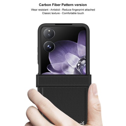 For Xiaomi Mix Flip imak Ruiyi Series Carbon Fiber PU + PC Phone Case - Mix Flip Cases by imak | Online Shopping UK | buy2fix