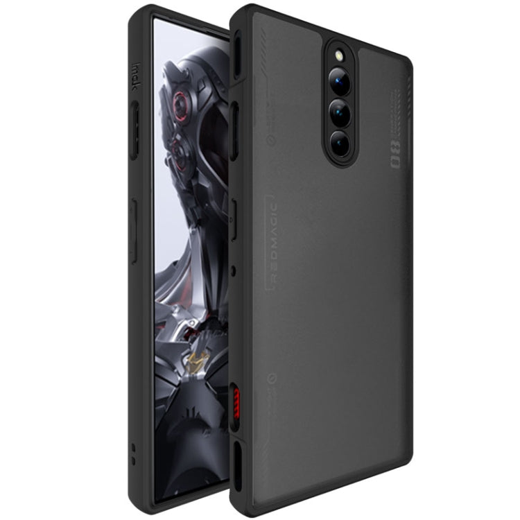 For ZTE nubia Red Magic 8 Pro imak UX-9B Series Four Corners Tiny Airbag Shockproof Phone Case(Black) - ZTE Cases by imak | Online Shopping UK | buy2fix