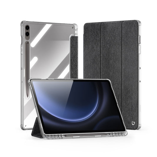 For Samsung Galaxy Tab S10+ DUX DUCIS Unid Series PU+TPU Smart Tablet Case(Black) - Other Galaxy Tab PC by DUX DUCIS | Online Shopping UK | buy2fix