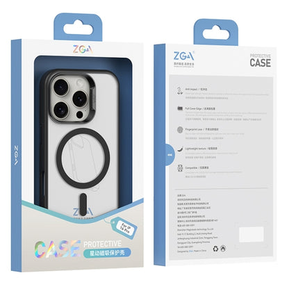 For iPhone 16 Plus ZGA Magsafe Frosted PC Hybrid TPU Phone Case(Blue) - iPhone 16 Plus Cases by ZGA | Online Shopping UK | buy2fix