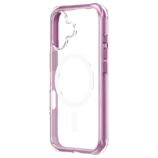 For iPhone 16 ZGA Colorful Airbag Magsafe PC Hybrid TPU Phone Case(Pink) - iPhone 16 Cases by ZGA | Online Shopping UK | buy2fix