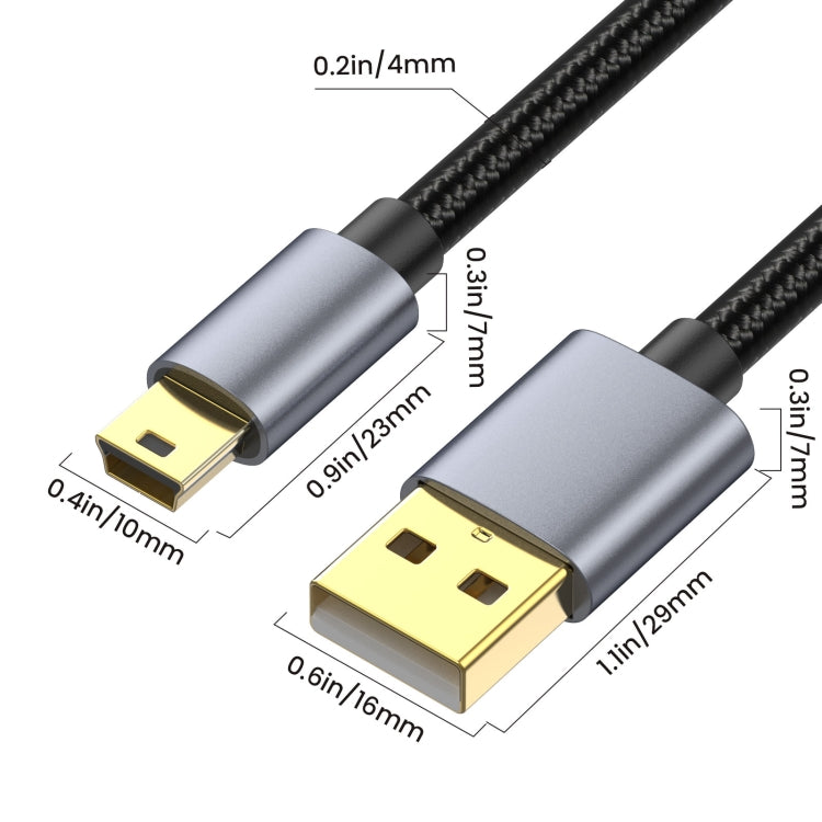 For Garmin GPS Receiver High Speed USB2.0 Version Mini 5 Pin Cable, Length:10m - USB Cable by buy2fix | Online Shopping UK | buy2fix