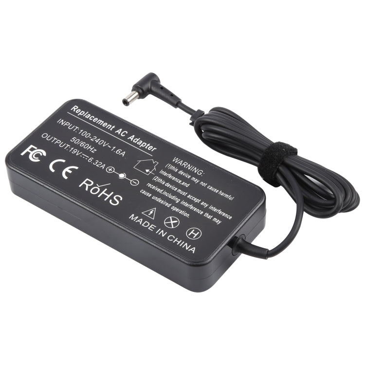 120W 19V 6.32A Laptop Notebook Power Adapter For ASUS 6.0 x 3.7, Plug:UK Plug - For Asus by buy2fix | Online Shopping UK | buy2fix