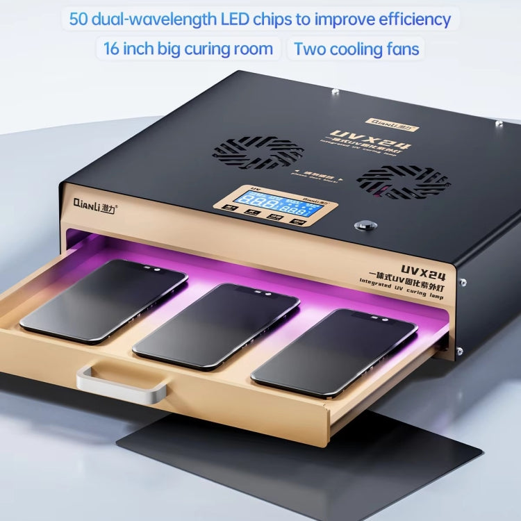 Qianli UVX24 16 inch Powerful Integrated UV Curing Lamp Box, Plug:US Plug - Others by QIANLI | Online Shopping UK | buy2fix