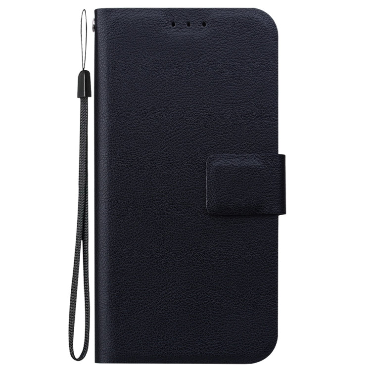 For Samsung Galaxy S25+ 5G Ultra-thin Voltage Magnetic Buckle Leather Phone Case(Black) - Galaxy S25+ 5G Cases by buy2fix | Online Shopping UK | buy2fix