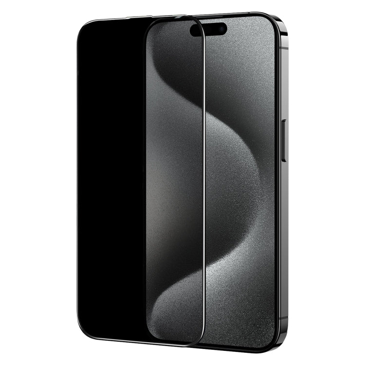 For iPhone 15 Pro Max JOYROOM Knight Series 2.5D Full Screen Privacy Tempered Film - iPhone 15 Pro Max Tempered Glass by JOYROOM | Online Shopping UK | buy2fix