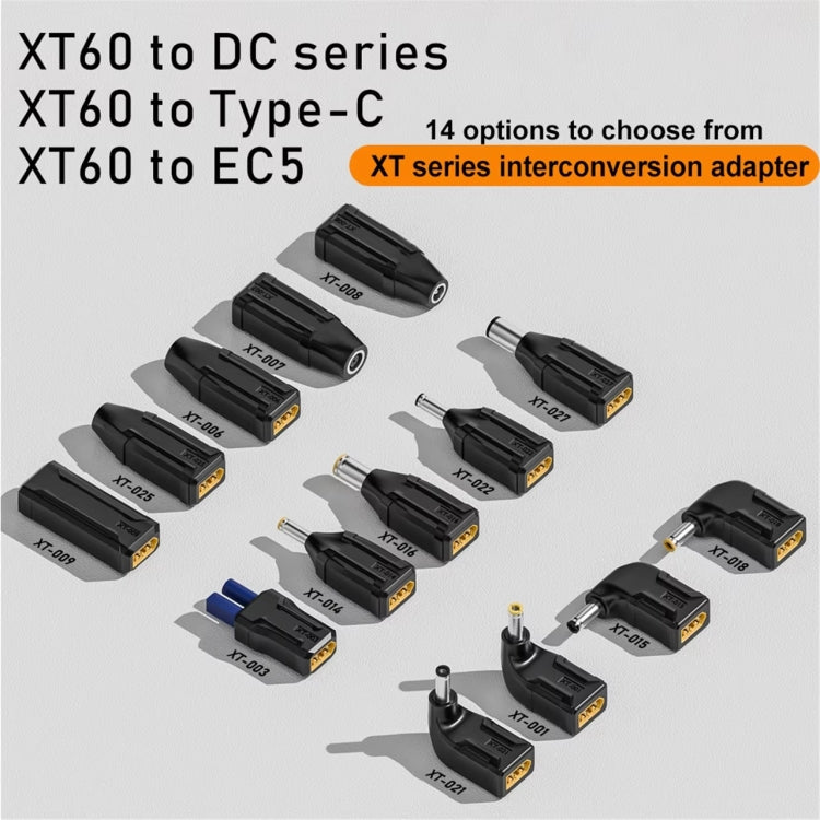 XT-003 XT60 to EC5 Interchange Adapter - Universal Power Adapter by buy2fix | Online Shopping UK | buy2fix