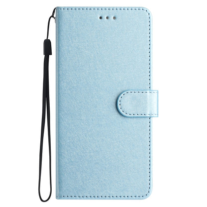 For OnePlus 13 Silk Texture Horizontal Flip Leather Phone Case(Light Blue) - OnePlus Cases by buy2fix | Online Shopping UK | buy2fix