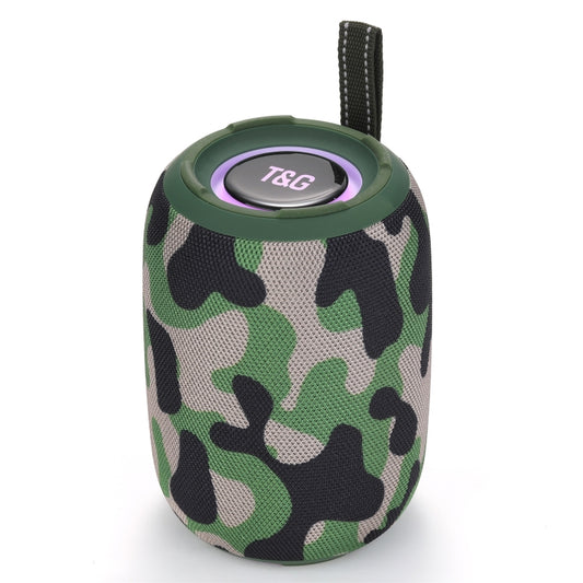 T&G TG678 15W Portable Subwoofer Wireless Bluetooth Speaker(Camouflage) - Desktop Speaker by T&G | Online Shopping UK | buy2fix