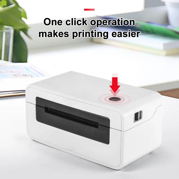 HPRT N41 Bluetooth Version Express Electronic Waybill Printer, Plug:UK Plug(White) - Printer by buy2fix | Online Shopping UK | buy2fix