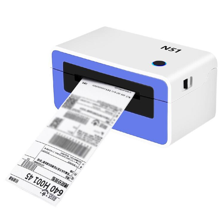 HPRT N51 Computer Version Express Electronic Waybill Printer, Plug:AU Plug(White) - Printer by buy2fix | Online Shopping UK | buy2fix