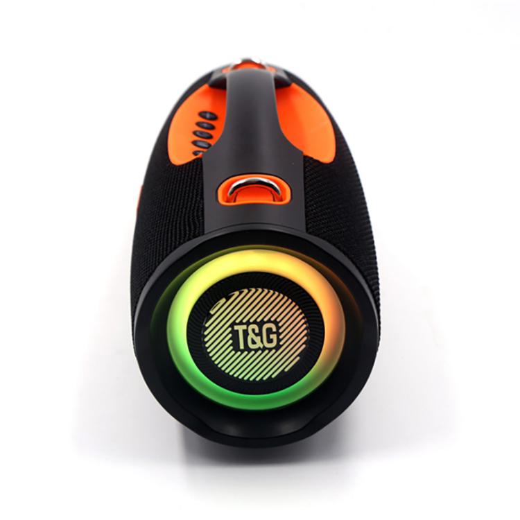 T&G TG437 20W Portable TWS Subwoofer Bluetooth Speaker(Grey) - Desktop Speaker by T&G | Online Shopping UK | buy2fix