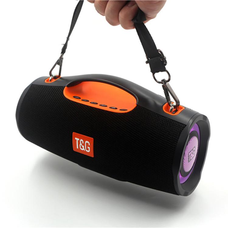 T&G TG437 20W Portable TWS Subwoofer Bluetooth Speaker(Camouflage) - Desktop Speaker by T&G | Online Shopping UK | buy2fix