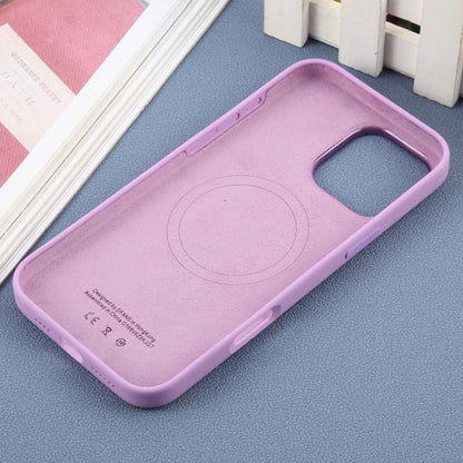 For iPhone 16 Pro Max DFANS DESIGN MagSafe Magnetic Silicone Phone Case(Purple) - iPhone 16 Pro Max Cases by DFANS DESIGN | Online Shopping UK | buy2fix