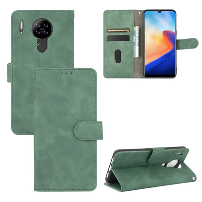 For Blackview A80 Solid Color Skin Feel Magnetic Buckle Horizontal Flip Calf Texture PU Leather Case with Holder & Card Slots & Wallet(Green) - More Brand by buy2fix | Online Shopping UK | buy2fix