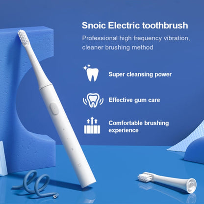 Original Xiaomi Mijia T100 Sonic Electric Toothbrush(White) - Toothbrushes by Xiaomi | Online Shopping UK | buy2fix