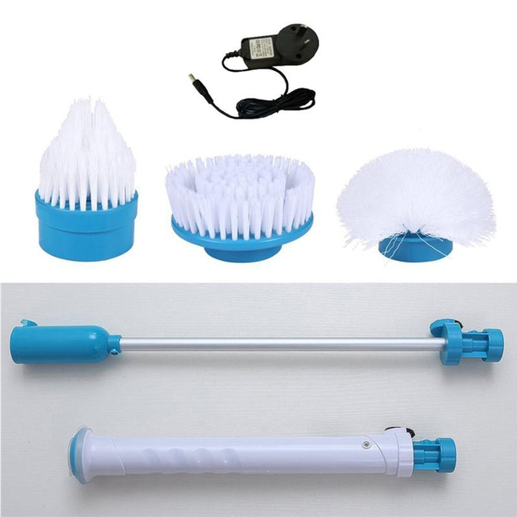 Multi-function Tub and Tile Scrubber Cordless Power Spin Scrubber Power Cleaning Brush Set for Bathroom Floor Wall, US Plug - Cleaning Tools by buy2fix | Online Shopping UK | buy2fix