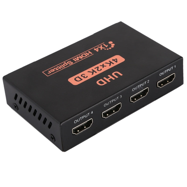 CY10 UHD 4K x 2K 3D 1 x 4 HDMI Splitter (US Plug) - Splitter by buy2fix | Online Shopping UK | buy2fix