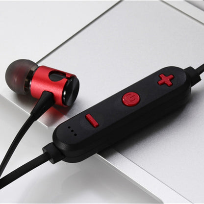 MG-G20 Bluetooth 4.2 Sport Wireless Bluetooth Earphone, Support Card(Red) - Neck-mounted Earphone by buy2fix | Online Shopping UK | buy2fix