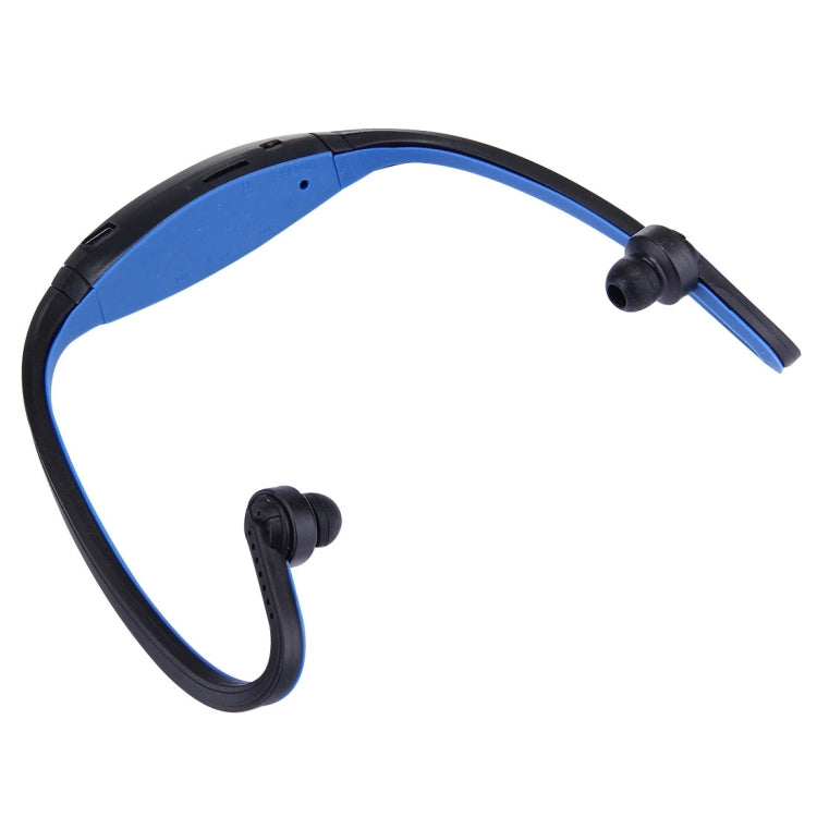 BS19C Life Waterproof Stereo Wireless Sports Bluetooth In-ear Headphone Headset with Micro SD Card Slot & Hands Free, For Smart Phones & iPad or Other Bluetooth Audio Devices(Dark Blue) - Sport Earphone by buy2fix | Online Shopping UK | buy2fix