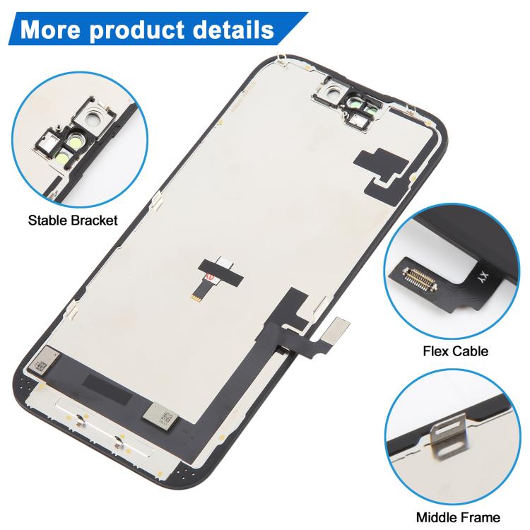 For iPhone 16 HD+ incell Screen -  by buy2fix | Online Shopping UK | buy2fix