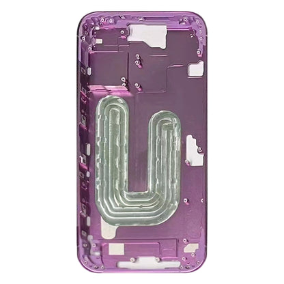 For iPhone 16 Middle Frame Bezel Plate (Pink) -  by buy2fix | Online Shopping UK | buy2fix