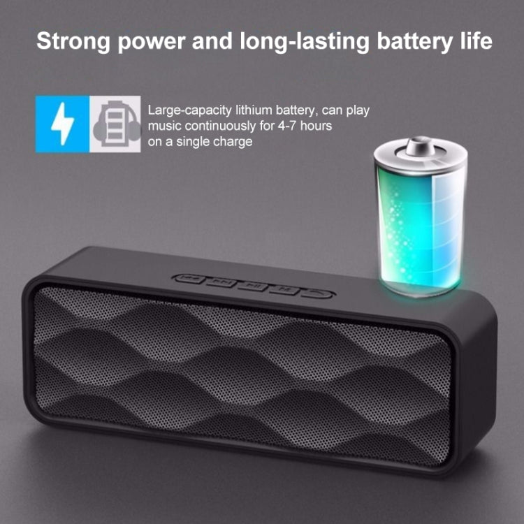 SC211 Pro Outdoor Multi-function Card Wireless Bluetooth Speaker Standard Edition (Blue) - Desktop Speaker by buy2fix | Online Shopping UK | buy2fix