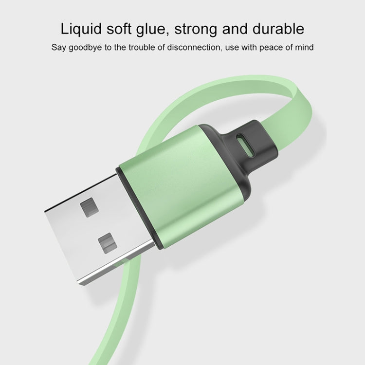 3.5A Liquid Silicone 3 in 1 USB to USB-C / Type-C + 8Pin + Micro USB Retractable Data Syn Charging Cable (Yellow) - Multifunction Cable by buy2fix | Online Shopping UK | buy2fix