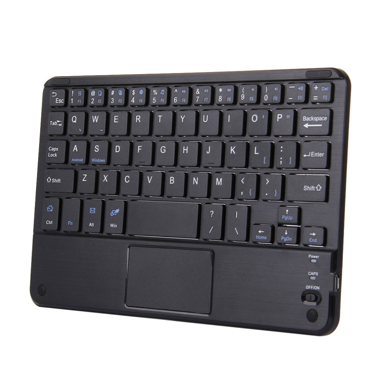 Mini Bluetooth Wireless Keyboard with Touch Panel, Compatible with All Android & Windows 7 inch Tablets with Bluetooth Functions(Black) - Universal Keyboard by buy2fix | Online Shopping UK | buy2fix