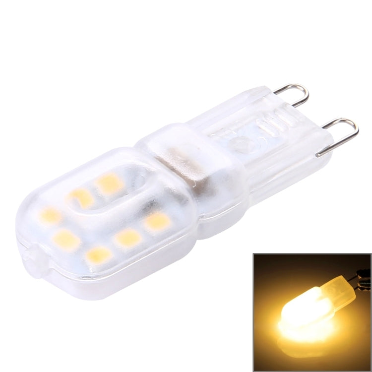 G9 2.5W 200LM 14 LEDs SMD 2835 Transparent Cover Corn Light, AC 110V (Warm White) - LED Blubs & Tubes by buy2fix | Online Shopping UK | buy2fix