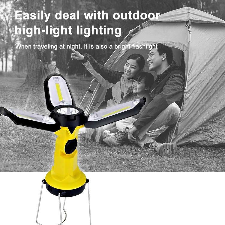 Multifunctional USB Charging Camping Lamp Outdoor Tent Portable Lamp Flashlight Table Lamp (Red) - Camping Lighting by buy2fix | Online Shopping UK | buy2fix