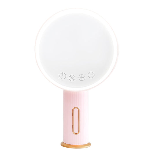 Smart LED Desktop Makeup Mirror with Fill Light, Three Light Colors (Pink) - Mirror by buy2fix | Online Shopping UK | buy2fix