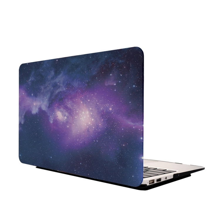 For Macbook Pro Retina 15.4 inch Starry Sky Patterns Apple Laptop Water Decals PC Protective Case(Blue) - MacBook Pro Cases by buy2fix | Online Shopping UK | buy2fix